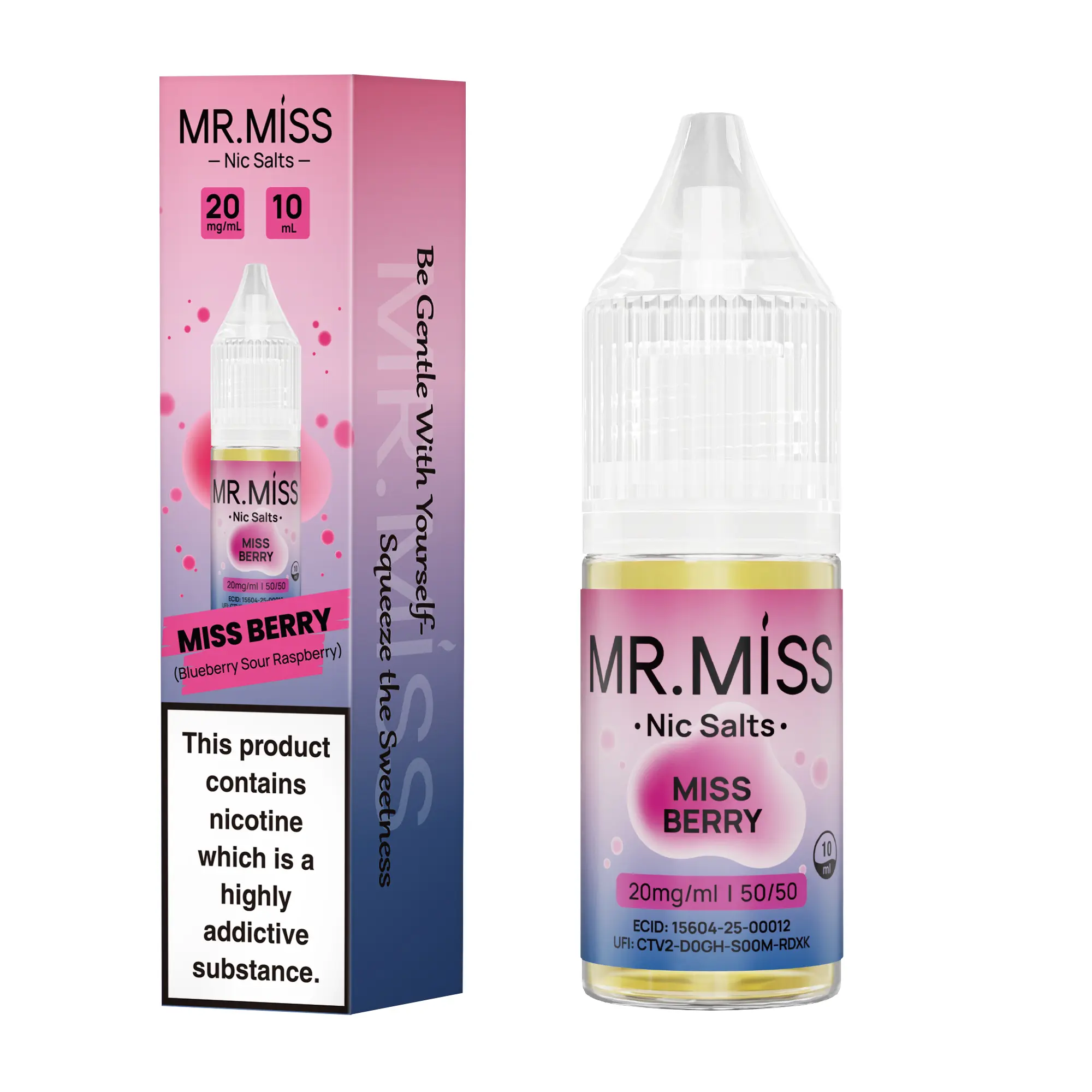 Miss Berry Nic Salt E-Liquid by Mr Miss 10ml